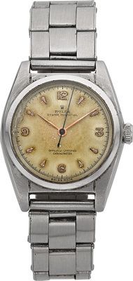 Rolex Ref. 5050 Steel Bubble Back Possibly For Restoration....