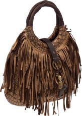 Henry Beguelin Cuir Tribal Tassel Bag....