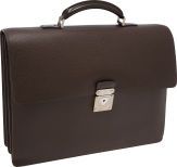 Louis Vuitton Brown Taiga Leather Neo Robusto 2 Briefcase Bag....