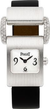 Piaget Ref. 5221 Miss Protocole White Gold Diamond Lady's.Watch....