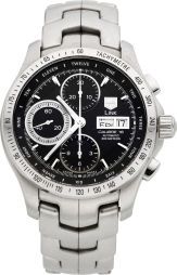 Tag Heuer Calibre 16 Link Automatic Steel Chronograph....