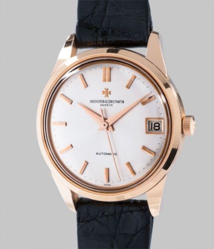 Vacheron Constantin Follow;Ref. 6732;A rare and attractive pink gold wristwatch with sweep centre seconds and date