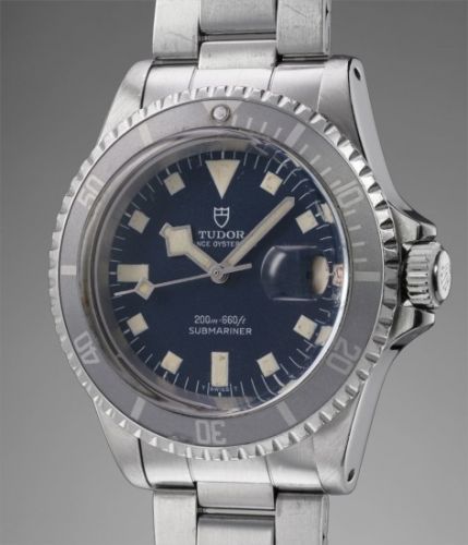 Tudor Follow;Ref. 7021/0;A very attractive and rare stainless steel divers' wristwatch with bracelet and a letter from the owner relating its diving history