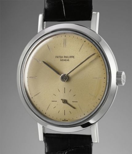 Patek Philippe Follow;Ref. 3418;An elegant and timeless stainless steel anti-magnetic "convertible" wristwatch with engraved baton indexes