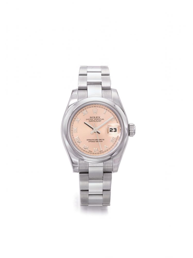 ROLEX | REF 179160 DATEJUST, A STAINLESS STEEL AUTOMATIC CENTER SECONDS WRISTWATCH WITH DATE AND BRACELET CIRCA 2006