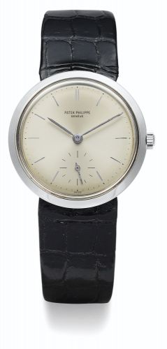 Patek Philippe A STAINLESS STEEL WRISTWATCH REF 3418 MVT 730204 CASE 2601603 CIRCA 1960