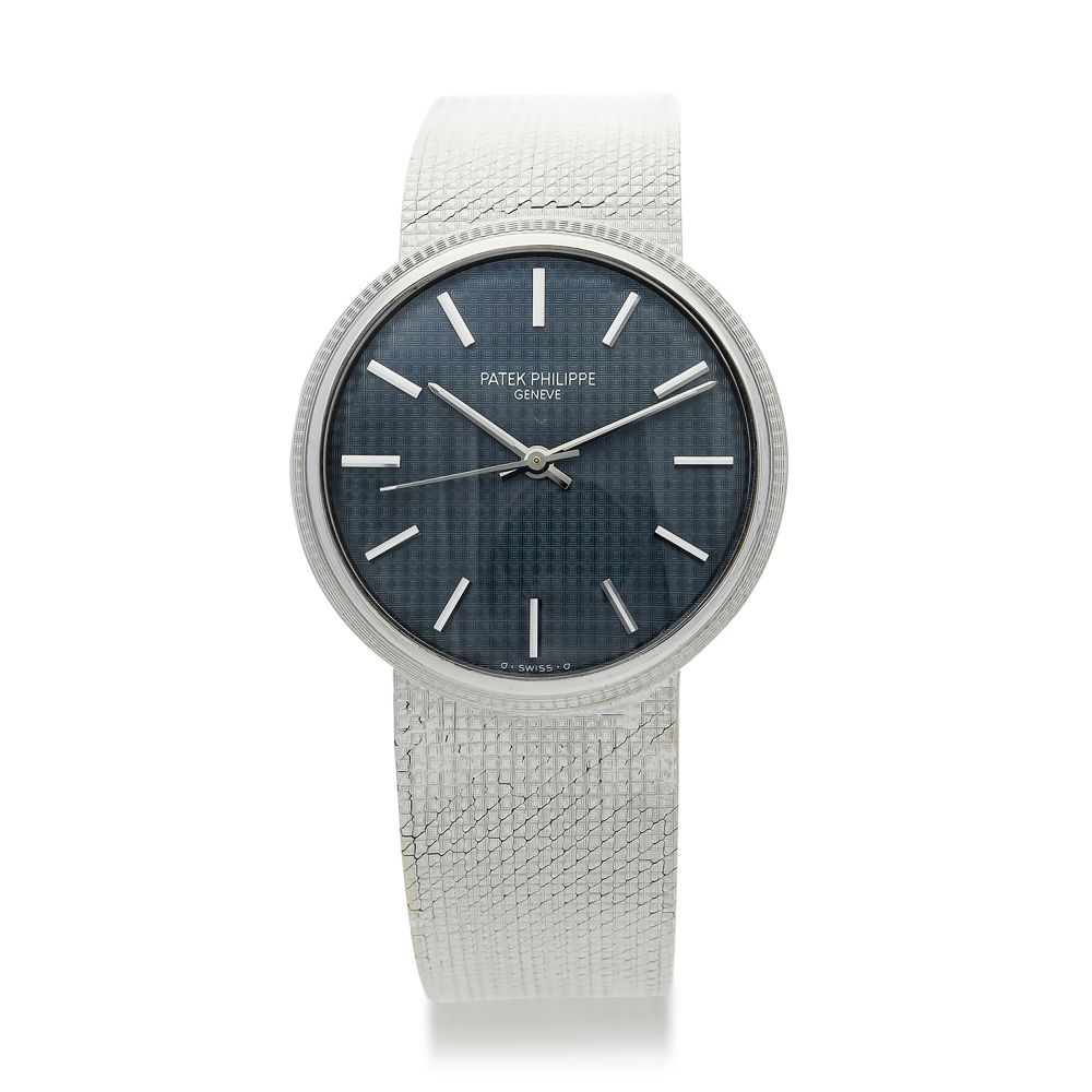 PATEK PHILIPPE | REFERENCE 3563 A WHITE GOLD AUTOMATIC BRACELET WATCH, MADE IN 1981