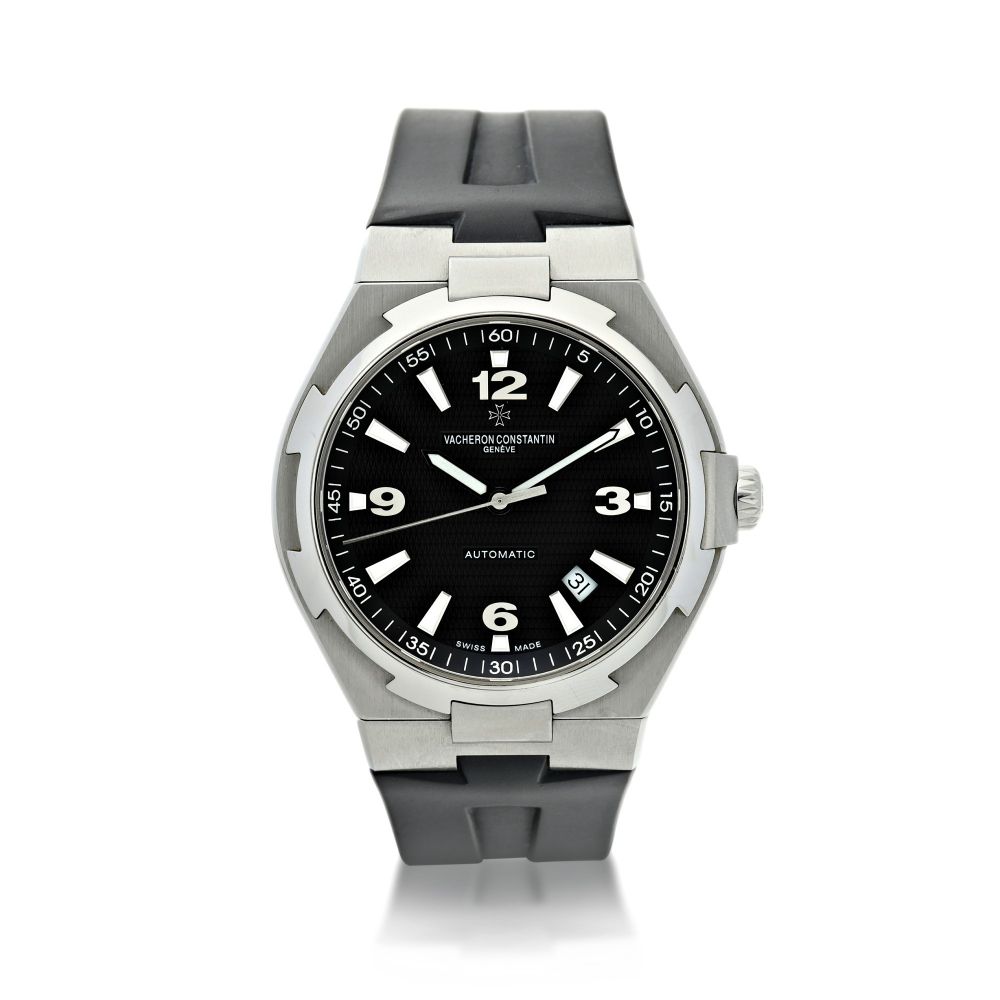 VACHERON CONSTANTIN | REFERENCE 47040 OVERSEAS A STAINLESS STEEL AUTOMATIC CENTER SECONDS WRISTWATCH WITH DATE, CIRCA 2006