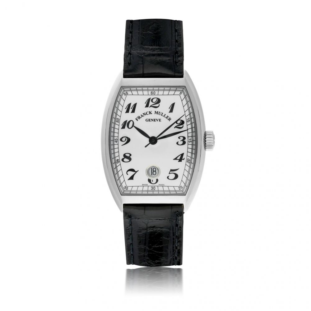FRANCK MULLER | REF 7851 SC DT VIN VINTAGE, A STAINLESS STEEL TONNEAU FORM AUTOMATIC WRISTWATCH WITH DATE CIRCA 2005