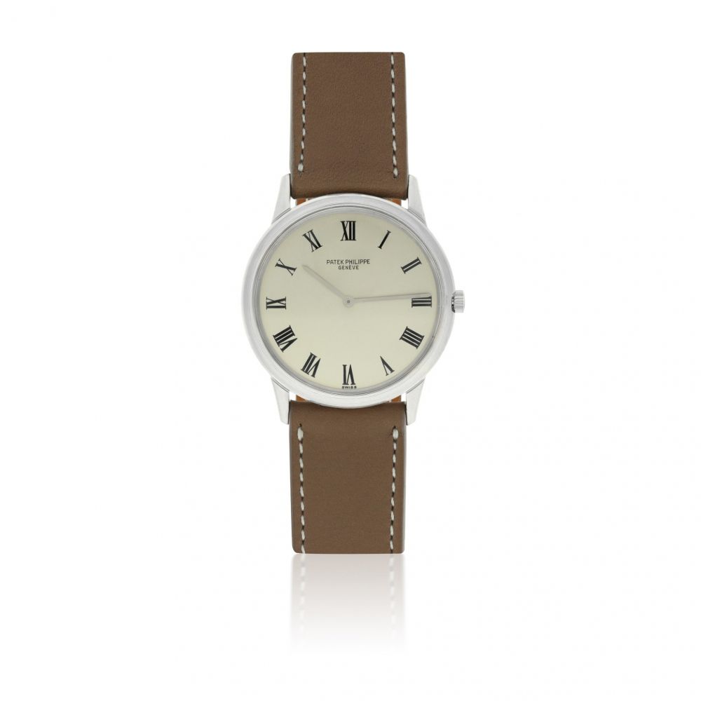 PATEK PHILIPPE | REF 3591, A WHITE GOLD AUTOMATIC WRISTWATCH