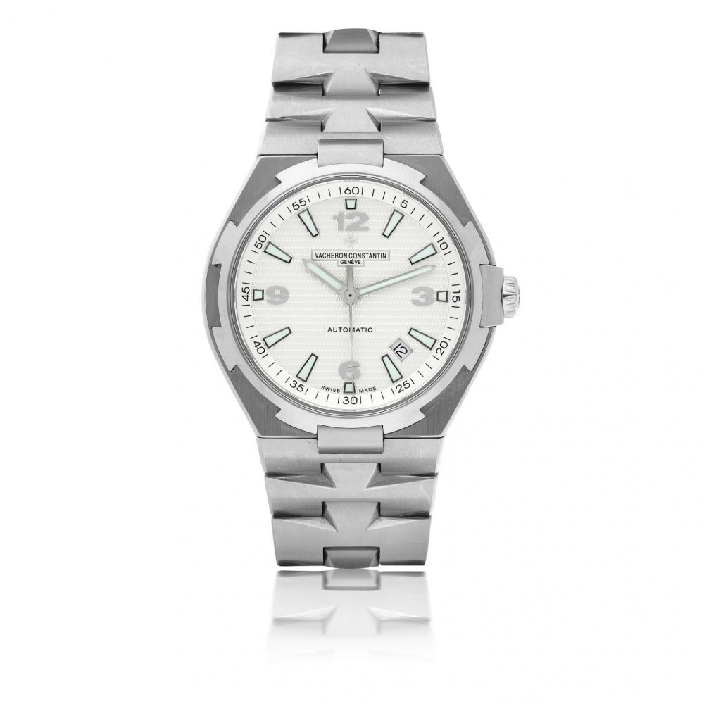 VACHERON CONSTANTIN | REF 47040 OVERSEAS, A STAINLESS STEEL AUTOMATIC CENTER SECONDS WRISTWATCH WITH DATE AND BRACELET CIRCA 2010
