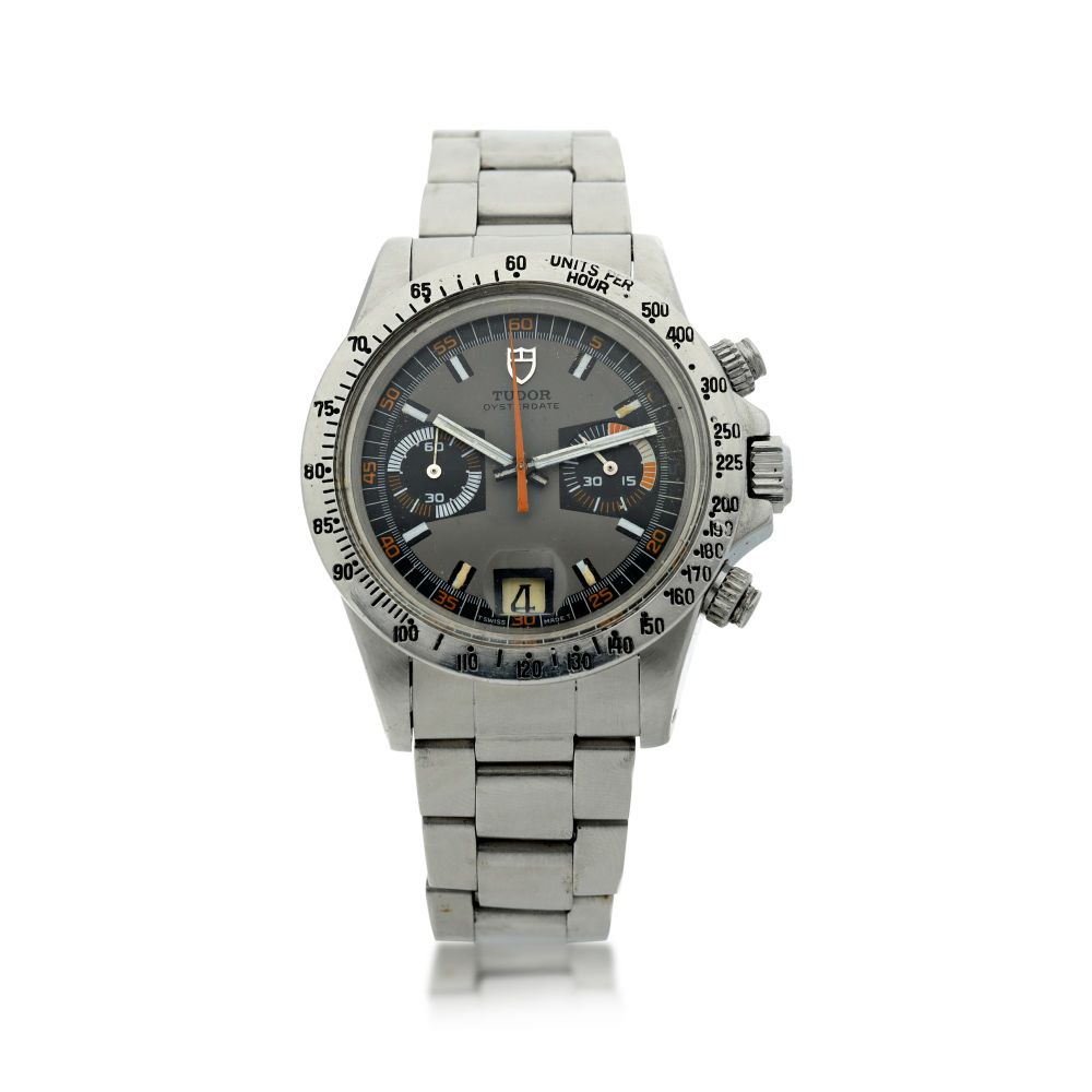 TUDOR | REFERENCE 7159/0 'MONTE CARLO' A STAINLESS STEEL WRISTWATCH WITH DATE AND BRACELET, CIRCA 1970