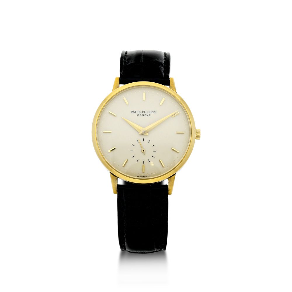 PATEK PHILIPPE | REFERENCE 3893 A YELLOW GOLD WRISTWATCH, MADE IN 1981