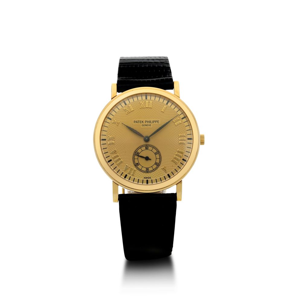 PATEK PHILIPPE | REFERENCE 5022 A YELLOW GOLD WRISTWATCH, MADE IN 1997