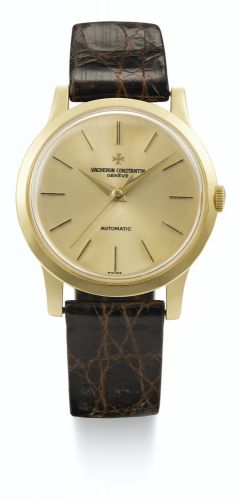Vacheron Constantin.A YELLOW GOLD AUTOMATIC WRISTWATCH REF 6378 CIRCA 1960