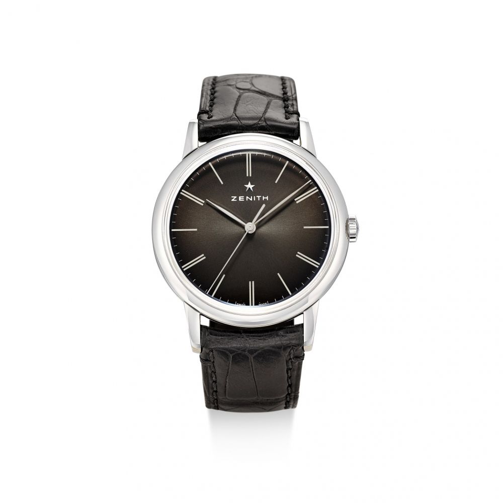 ZENITH | ELITE, REFERENCE 03.2290.679, A STAINLESS STEEL WRISTWATCH, CIRCA 2010