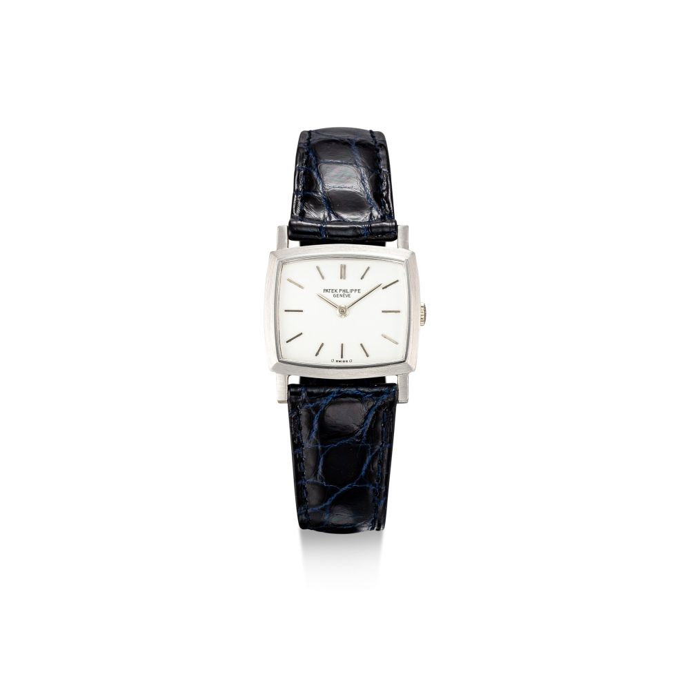 PATEK PHILIPPE | REFERENCE 3352, A WHITE GOLD WRISTWATCH, CIRCA 1970
