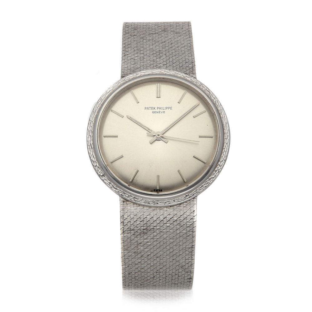 PATEK PHILIPPE | REF 3569, A WHITE GOLD WRISTWATCH CIRCA 1972