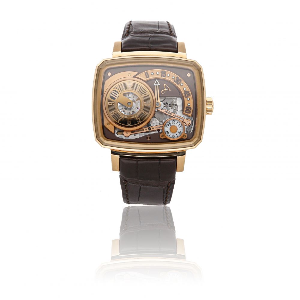 HAUTLENCE | HL07 MTE002253 A ROSE GOLD WRISTWATCH CIRCA 2018