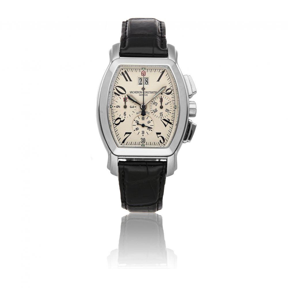 VACHERON CONSTANTIN | ROYAL EAGLE CHRONOGRAPH 49145/000A-8970 A STAINLESS STEEL AUTOMATIC WINDING WRISTWATCH CIRCA 2000