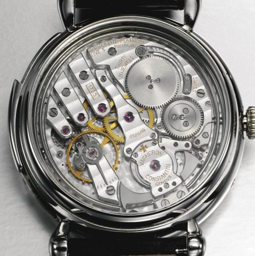 Vacheron Constantin.A FINE AND RARE PLATINUM PERPETUAL CALENDAR MINUTE REPEATING WRISTWATCH WITH MOON PHASES AND LEAP YEAR INDICATION REF 30020P MVT 812646 CASE 634580 CIRCA 1995