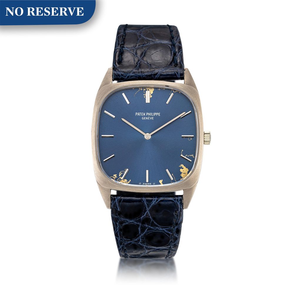 Patek Philippe | Golden Ellipse, Reference 3566, A white gold wristwatch, Circa 1970 | 百達翡麗 | Golden Ellipse 型號3566 白金腕錶，約1970年製