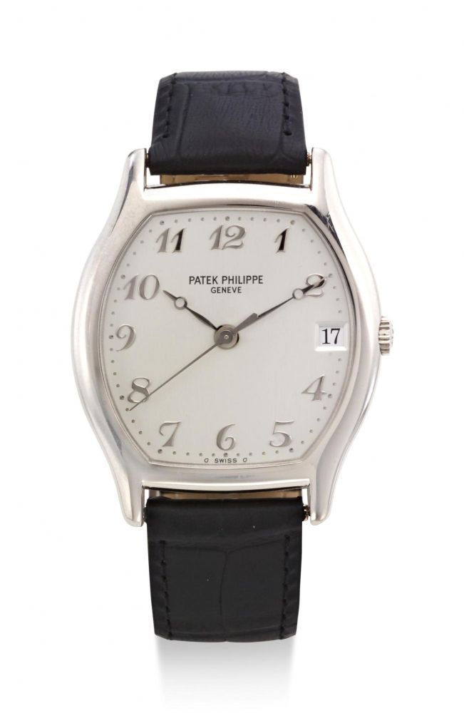 PATEK PHILIPPE | REF 5030, A WHITE GOLD WRISTWATCH WITH DATE, MADE IN 1995