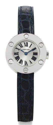 Cartier.A LADY'S WHITE GOLD AND DIAMOND-SET WRISTWATCH LOVE CIRCA 2012.A LADY'S WHITE GOLD AND DIAMOND-SET WRISTWATCH LOVE CIRCA 2012