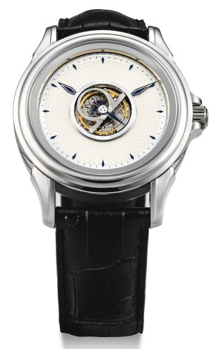 Omega.A WHITE GOLD AUTOMATIC TOURBILLON WRISTWATCH NO 12 DE VILLE TOURBILLON CIRCA 1994.A WHITE GOLD AUTOMATIC TOURBILLON WRISTWATCH NO 12 DE VILLE TOURBILLON CIRCA 1994