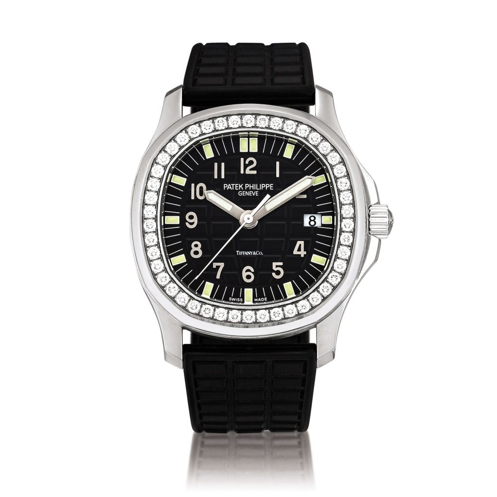 Patek Philippe | Aquanaut Luce, Reference 5067, A stainless steel and diamond-set wristwatch with date, Retailed by Tiffany Co., Circa 2017 | 百達翡麗 | Aquanaut Luce 型號5067 精鋼鑲鑽石腕錶，備日期顯示，由 Tiffany Co. 發行，約2017年製