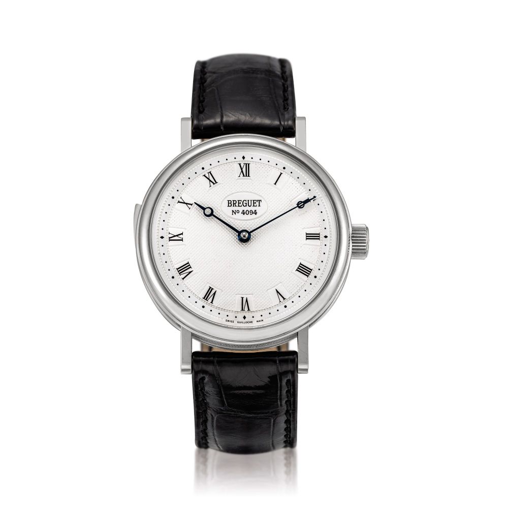 Breguet | Reference 3877, A white gold minute repeating wristwatch, Circa 2000 | 寶璣 | 型號3877 白金三問腕錶，約2000年製