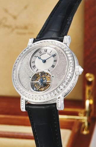 Breguet.A FINE AND RARE WHITE GOLD AND DIAMOND-SET TOURBILLON WRISTWATCH REF 5359 CLASSIQUE CIRCA 2007.A FINE AND RARE WHITE GOLD AND DIAMOND-SET TOURBILLON WRISTWATCH REF 5359 CLASSIQUE CIRCA 2007