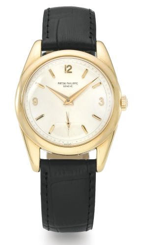 Patek Philippe A RARE YELLOW GOLD WRISTWATCH REF 2541 MVT 724776 CASE 423091 "FAT BOY" MADE IN 1955