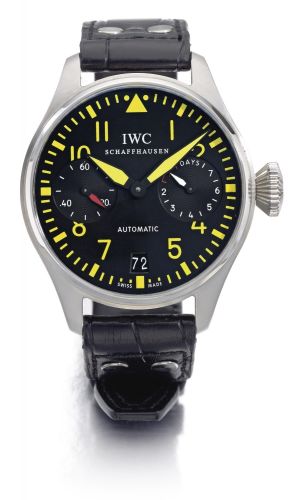 IWC A RARE STAINLESS STEEL AUTOMATIC WRISTWATCH WITH 7-DAY POWER RESERVE AND DATE REF 5004 CASE 3323976 NO 5/10 BIG PILOT LAS VEGAS BOUTIQUE EDITION CIRCA 2011