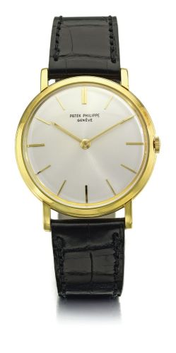 Patek Philippe A YELLOW GOLD WRISTWATCH REF 3416 MVT 785744 CASE 2616112 CIRCA 1964