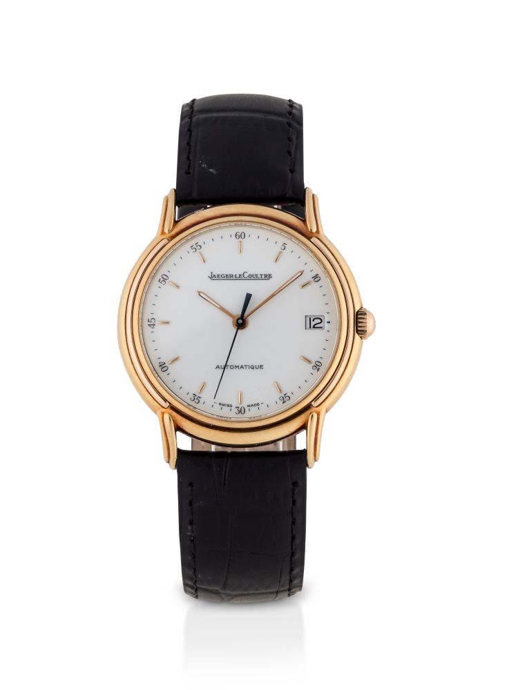 JAEGER-LECOULTRE | ODYSSEUS, REF 165.7.89 S YELLOW GOLD WRISTWATCH WITH DATE CIRCA 1991