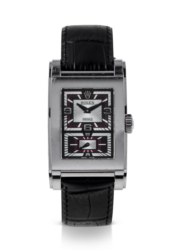 ROLEX | CELLINI PRINCE, REF 5443 WHITE GOLD WRISTWATCH CIRCA 2005