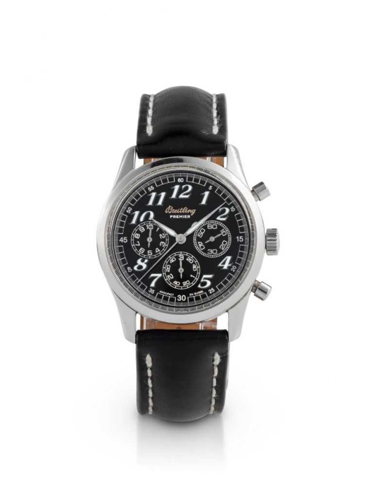 BREITLING | NAVITIMER PREMIER, REF A40035 STAINLESS STEEL CHRONOGRAPH WRISTWATCH CIRCA 1995