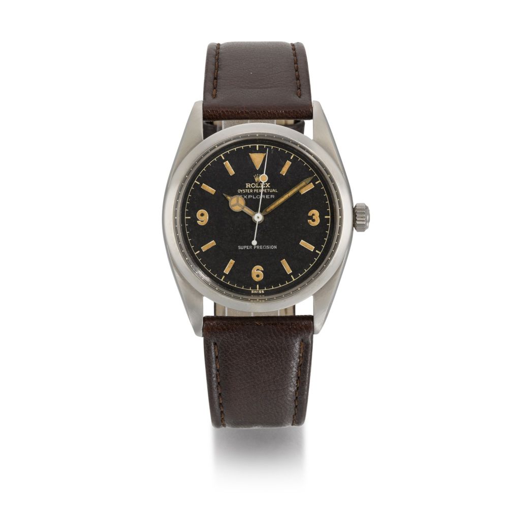 ROLEX | EXPLORER, REF 5504, STAINLESS STEEL WRISTWATCH, CIRCA 1958