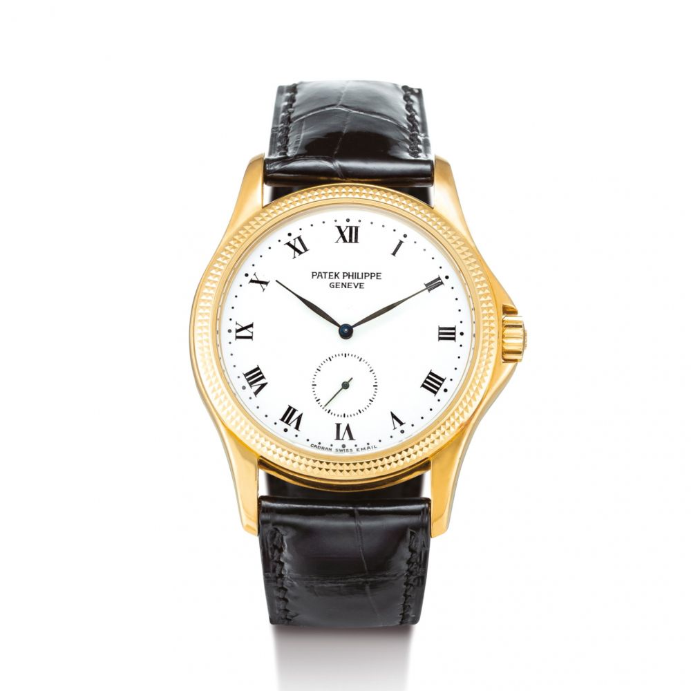 PATEK PHILIPPE | CALATRAVA, REFERENCE 5115 A PINK GOLD WRISTWATCH WITH ENAMEL DIAL, MADE IN 2000 | 百達翡麗 | Calatrava 型號5115 粉紅金腕錶，備琺瑯錶盤，機芯編號1907036，錶殼編號4108612，2000年製
