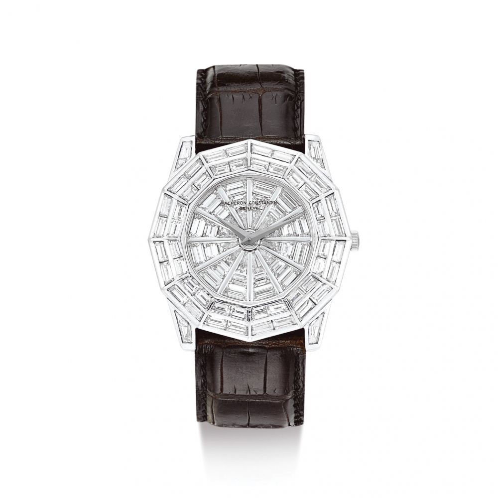VACHERON CONSTANTIN | OSTENDĒRE KALLA A WHITE GOLD AND DIAMOND-SET WRISTWATCH, CIRCA 1995 | 江詩丹頓 | Ostendēre Kalla 白金鑲鑽石腕錶，錶殼編號572347，約1995年製