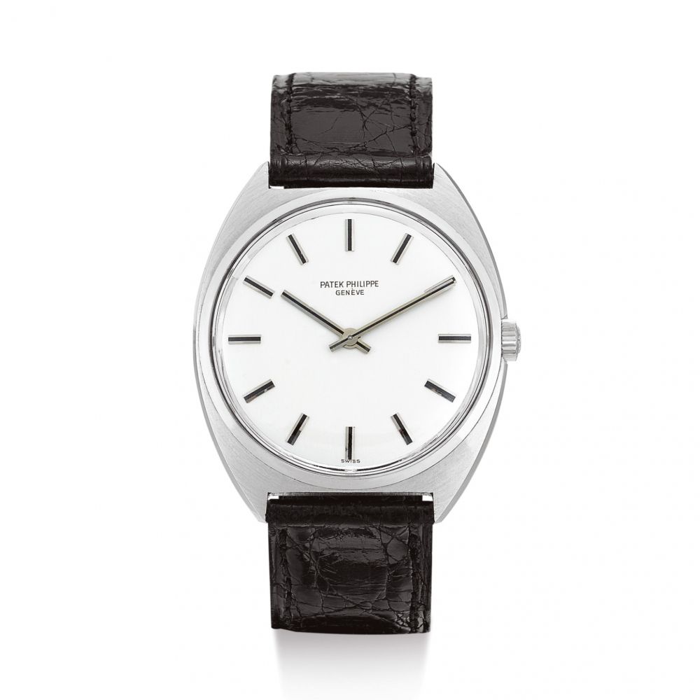PATEK PHILIPPE | REFERENCE 3574 A STAINLESS STEEL WRISTWATCH, MADE IN 1974  | 百達翡麗 | 型號3574 精鋼腕錶，機芯編號1225889，錶殼編號524895，1974年製
