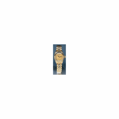 LADY'S GOLD AUTOMATIC WRISTWATCH ROLEX OYSTER PERPETUAL REF.6509 CIRCA 1960 WITH BRACELET
