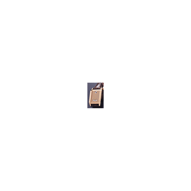 AN UNUSUAL AND MASSIVE GOLD RECTANGULAR JUMP HOUR WRISTWATCH, PAMP, CIRCA 2000
