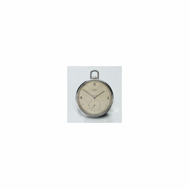 A LARGE STEEL OPEN-FACED KEYLESS LEVER DRESS WATCH, PATEK PHILIPPE, RETAILED BY TIFFANY, NO.930058, REF.624, 1940