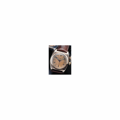A PINK GOLD CENTRE SECONDS WRISTWATCH, ROLEX OYSTER, REF.3009, CIRCA 1930