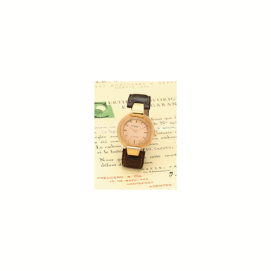 A FINE AND RARE PINK GOLD WRISTWATCH WITH UNUSUAL LUGS, PATEK PHILIPPE CO., GEN