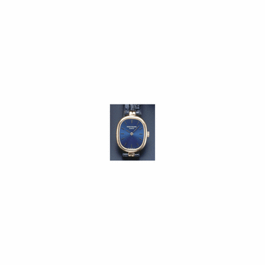 A LADY'S GOLD ELLIPTICAL WRISTWATCH, PATEK PHILIPPE CO., GEN