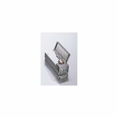 ROLEX, 'ETOILE', CIRCA 1950, REF.8289, A RARE SILVER LIPSTICK HOLDER WITH WATCH AND HINGED MIRROR