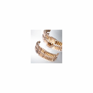 PATEK PHILIPPE, CIRCA 1945, NO.942.614, REF.2113, A FINE AND UNUSUAL LADY'S PINK GOLD BRACELET WATCH WITH CONCEALED DIAL AND CLASP